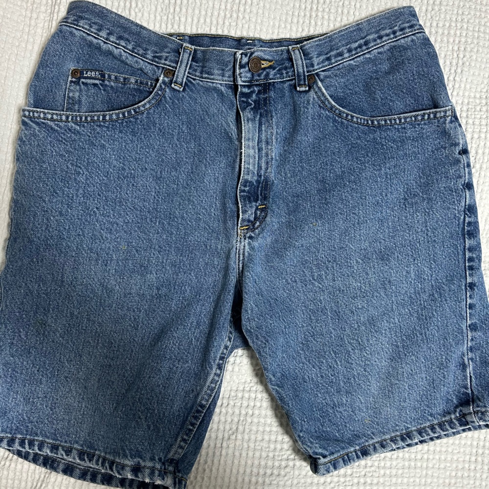 Blue Denim Shorts